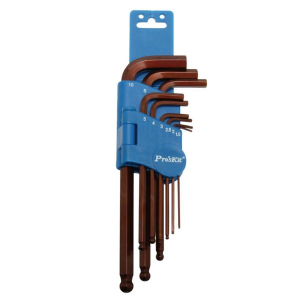 供應寶工內六角扳手組(9支組)