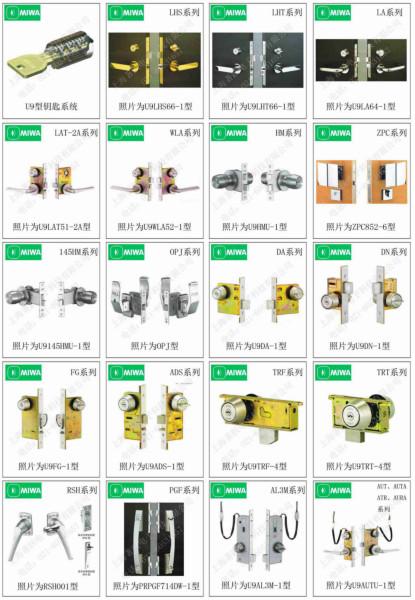 日本原装进口MIWA品牌门锁图片