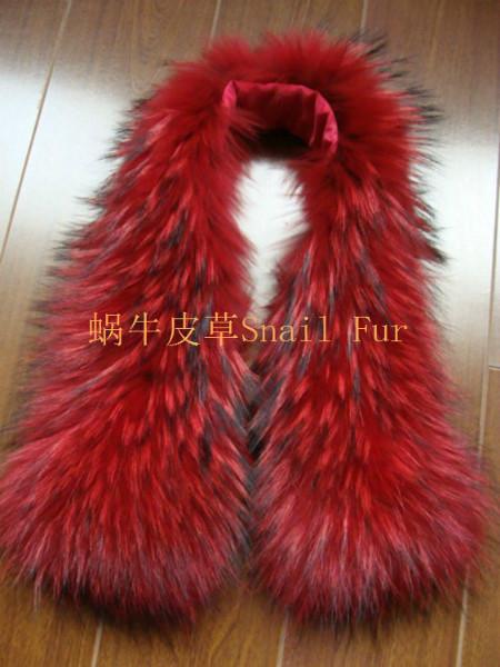 供應(yīng)皮草生產(chǎn)廠家*子毛領(lǐng)紅色sra13