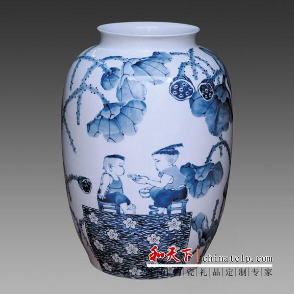 供應(yīng)景德鎮(zhèn)禮品大花瓶