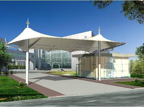 供應渭南市景觀膜看臺車棚