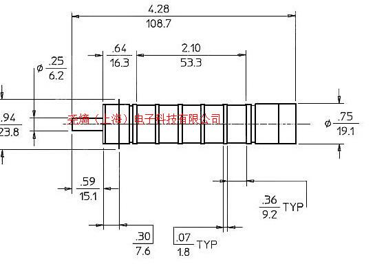 72510蓋革彌勒管/LND計數(shù)管圖片