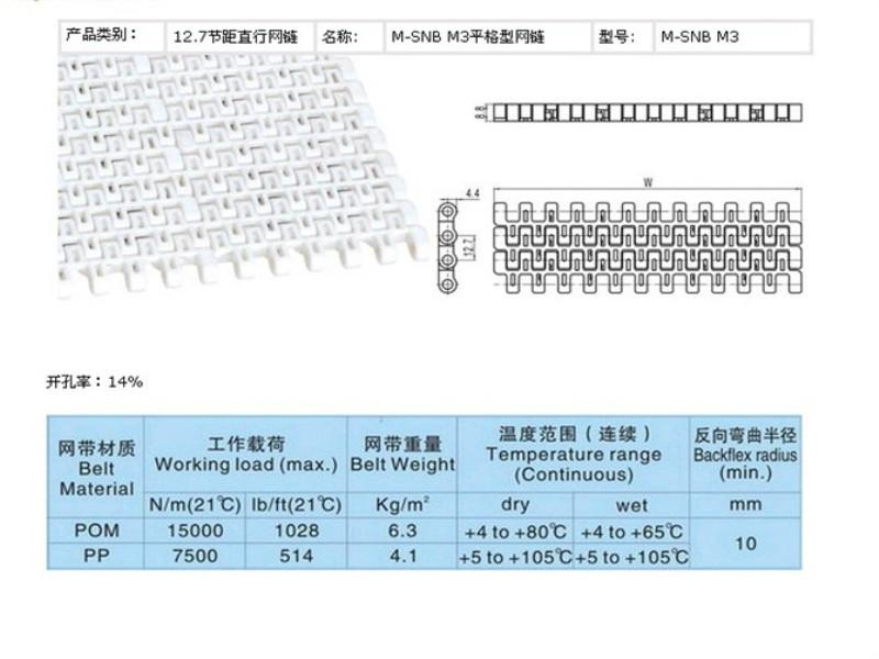 供应900塑料网带