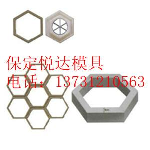 预制砼空心六角模具图片