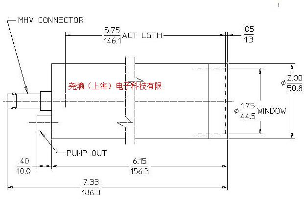 四川鈹窗正比計(jì)數(shù)器/45410圖片