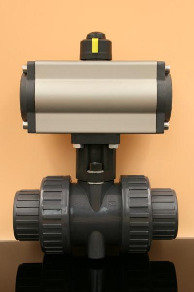 氣動(dòng)塑料球閥PUAT圖片/氣動(dòng)塑料球閥PUAT樣板圖 (3)