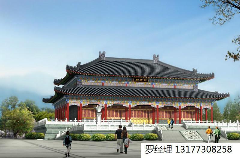 古建寺院设计仿古庙宇设计寺庙大殿图片