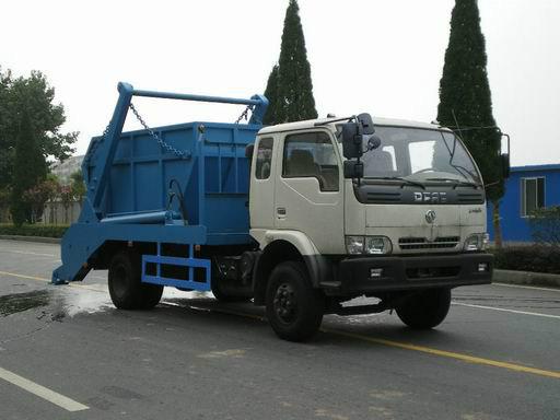 肇慶陽江東風(fēng)145擺臂垃圾車多斗用圖片