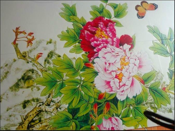 供應(yīng)廣西河池瓷磚背景墻打印機(jī)多少錢，背景墻打印機(jī)