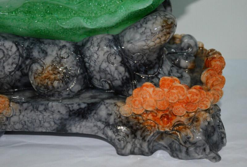 供應(yīng)樹脂擺件 玉白菜工藝品  年末爆款