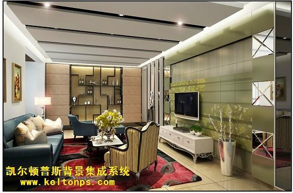 凱爾頓普斯電視背景墻之滴答圖片