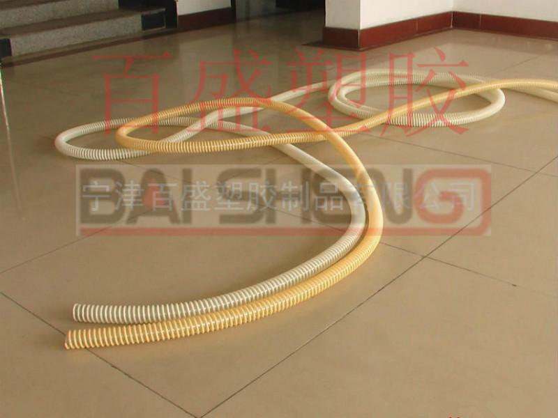 供應(yīng)PU掃地車吸塵管耐磨軟管