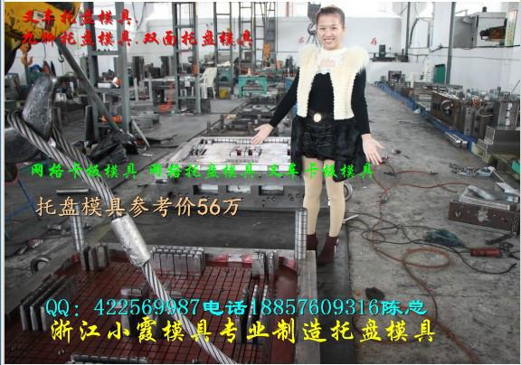 供應(yīng)1.5米九腳托盤塑料模具單面托盤模具