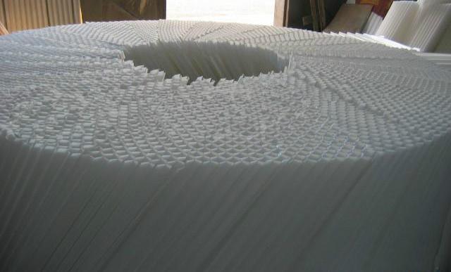 供應(yīng)斜管填料的安裝