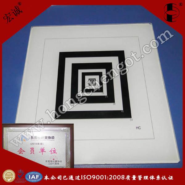 供應(yīng)東莞工業(yè)鏡頭景深測試板