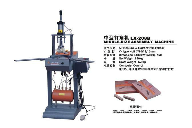 画框线条专用、钉角机、专业生产厂家图片