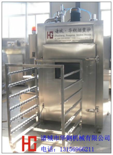供應(yīng)板鴨*煙熏爐，廠家上門安裝調(diào)試多功能熏豆腐干的機器