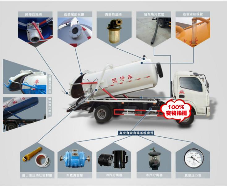 供應(yīng)東風(fēng)天錦吸污車，10立方大噸位環(huán)衛(wèi)市政吸污車