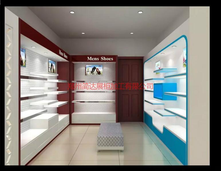 鄭州鞋店展示柜圖片