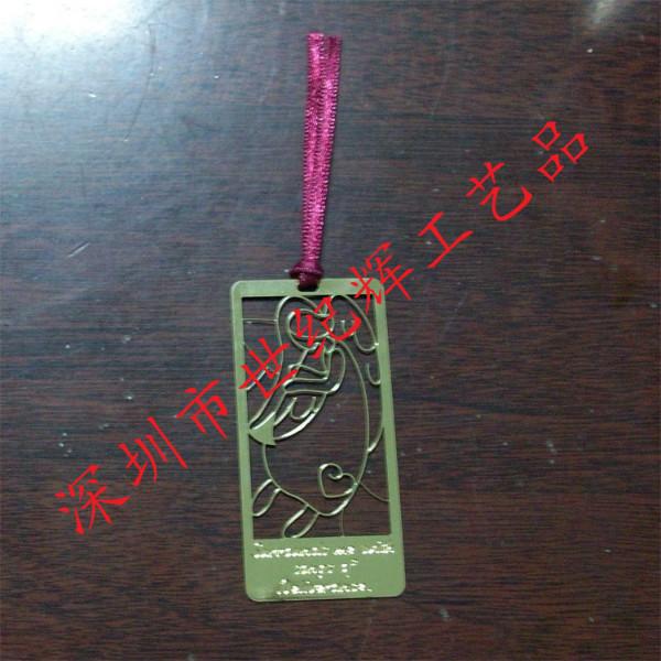 供應(yīng)天津制作金屬鏤空個性書簽