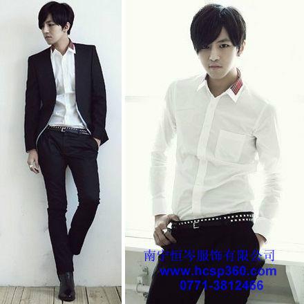 供應(yīng)香港進(jìn)口襯衣面料打造個人商務(wù)襯衣