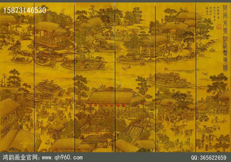 山東廠家直供手繪壁畫圖片