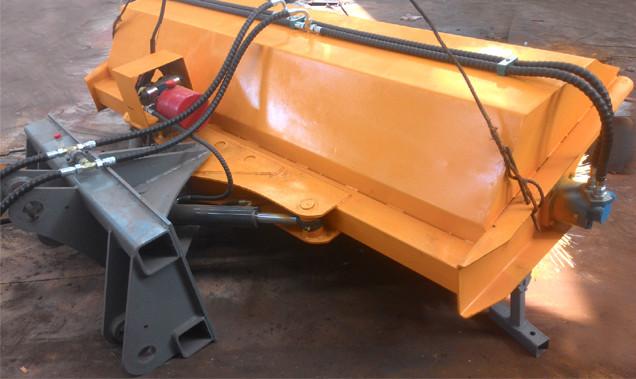 供應裝載機掃雪設備斜角清掃器，掃雪用斜角清掃器，東北掃雪用裝載機改裝清掃器