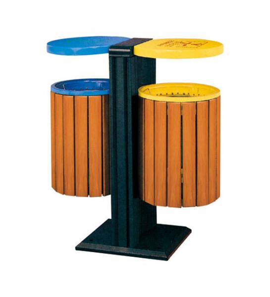 供應(yīng)紹興鋼木垃圾桶、紹興戶(hù)外垃圾桶批發(fā)