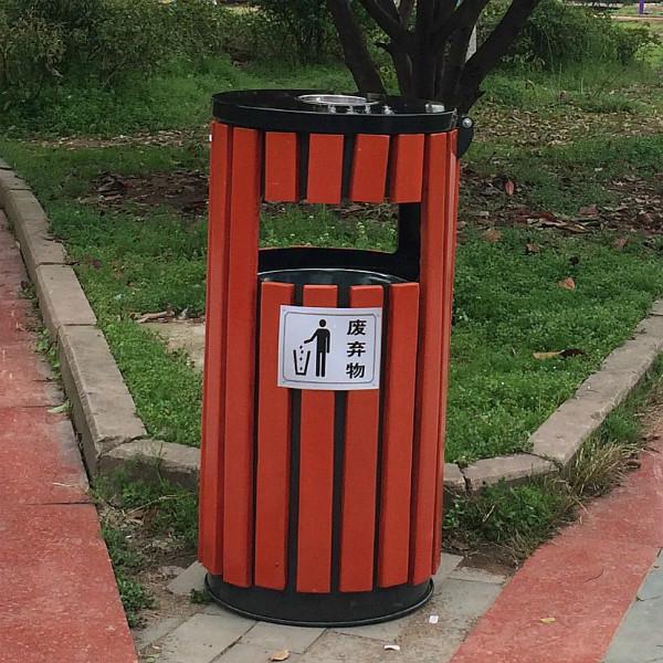 供應(yīng)紹興鋼木垃圾桶、紹興戶(hù)外垃圾桶批發(fā)