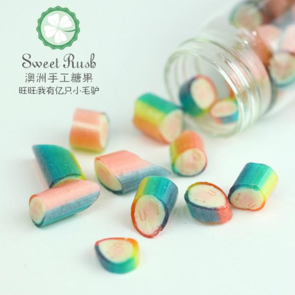 北京市sweetrush手工糖果创意塑料瓶芒果厂家