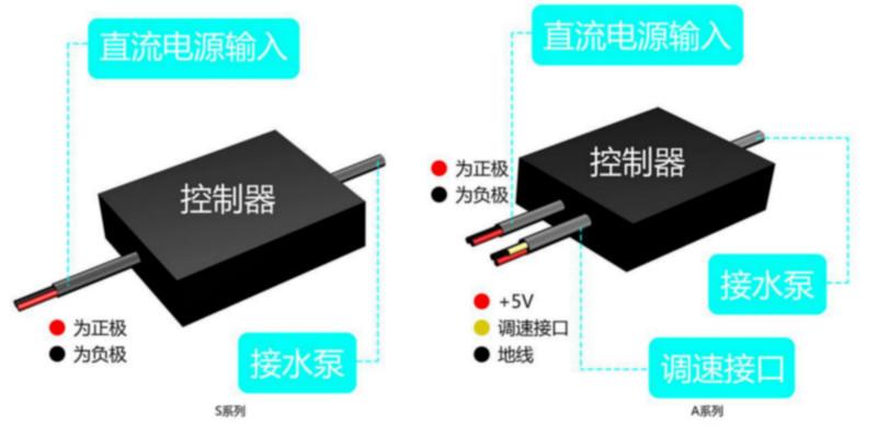 电动喷雾器隔膜微型洗车水泵DC50K图片