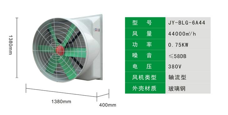玻璃钢负压风机具体参数