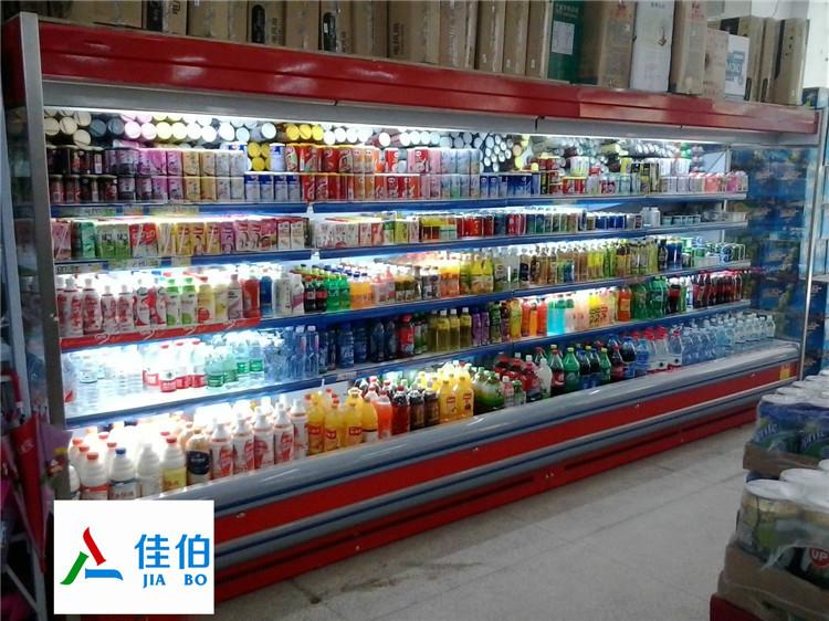 節(jié)能風(fēng)幕柜/水果保鮮柜/飲料冷藏柜圖片