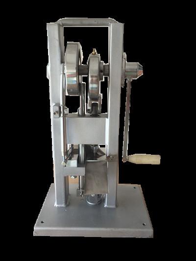 鋁合金單沖手搖壓片機DYP-0圖片