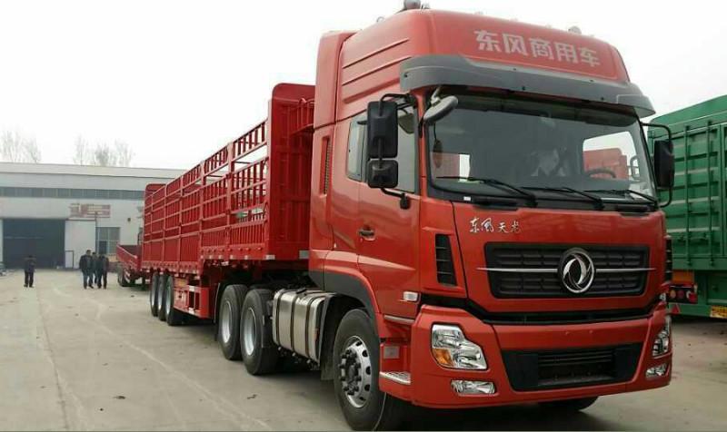 倉柵半掛車圖片/倉柵半掛車樣板圖 (4)