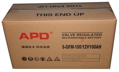 德国APD蓄电池12V100AH UPS电源/直流屏12V100AH蓄电池 质保三年