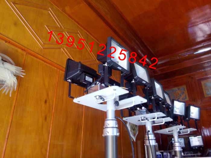 供應上海全方位自動升降工作燈_移動照明車