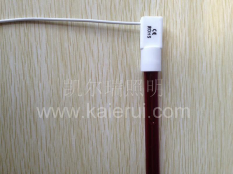 供應遠紅外鍍白加熱管紅外線電熱管 石英半鍍白加熱管 石英紅外線燈管