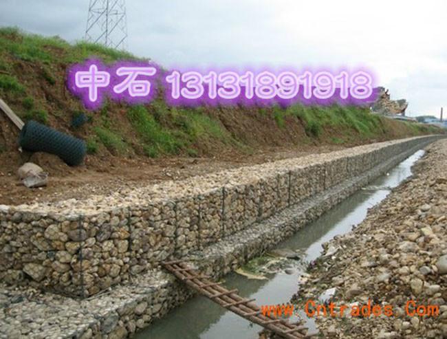 供应用于河道护坡的镀锌覆塑格宾笼防洪护堤格宾笼挡墙河床修砌格宾笼图片