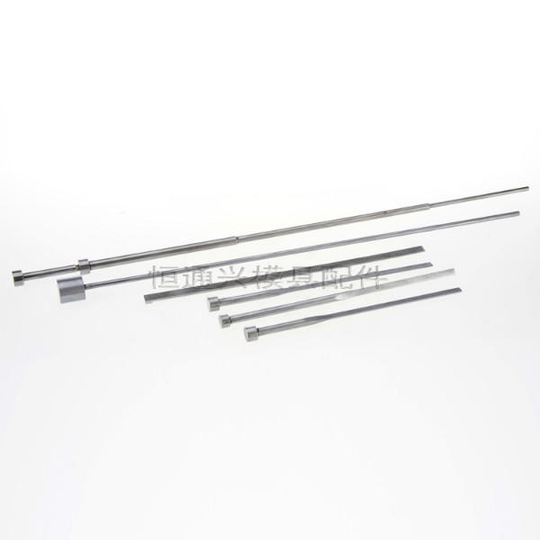 塑膜頂針?biāo)就?、有托頂針?biāo)就?、耐磨司筒加工—恒通興模具配件