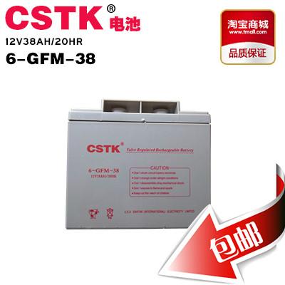 CSTK美国山特蓄电池12V38AH包邮图片