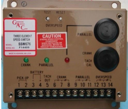 美国GAC超速保护模块SSW675,SSW676