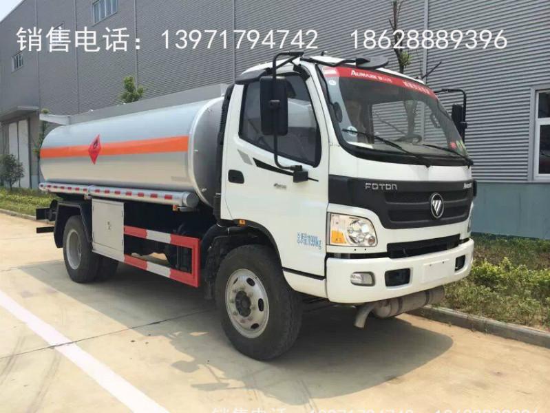 縮短橋油罐車價(jià)格圖片