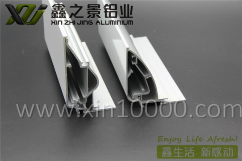 供應用于燈箱的10公分無邊側開拉布燈箱鋁材