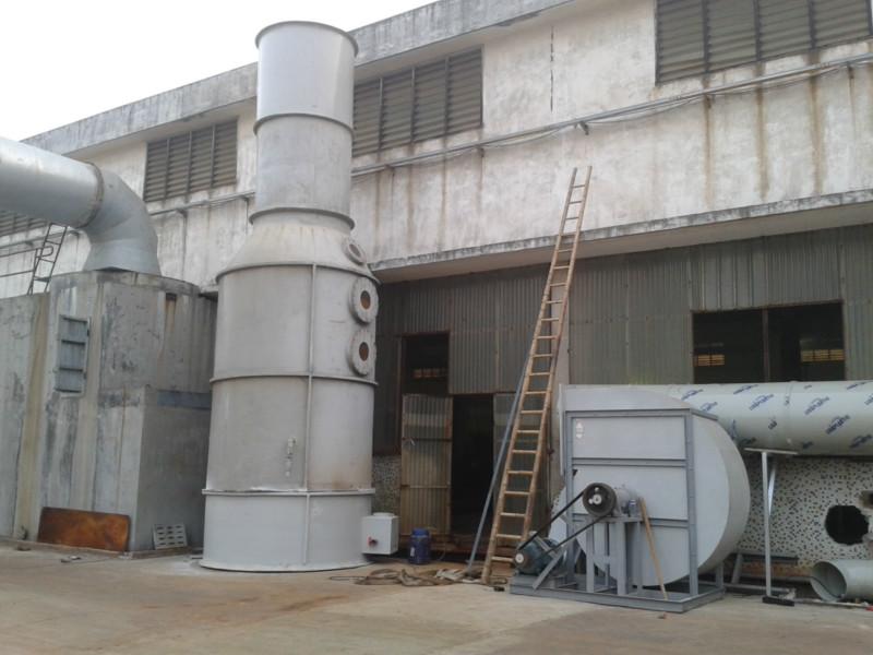 浙江電鍍實驗室廢氣處理工程圖片