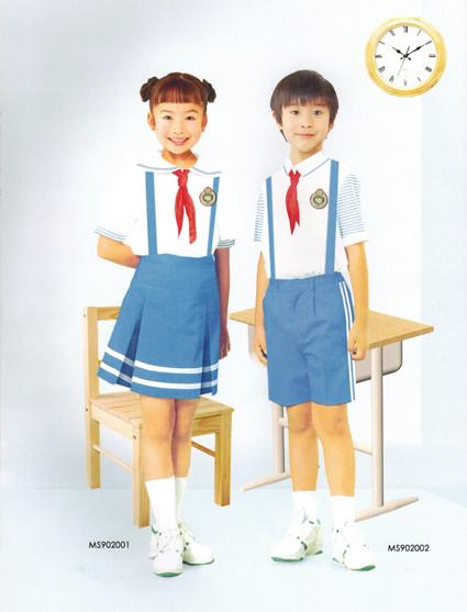 新款校服夏装小学生班服定做学生服供应新款校服夏装小学生班服定做学生服