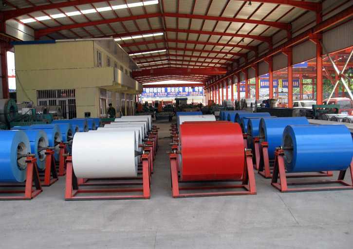 供應(yīng)寶鋼彩涂卷生產(chǎn)廠家